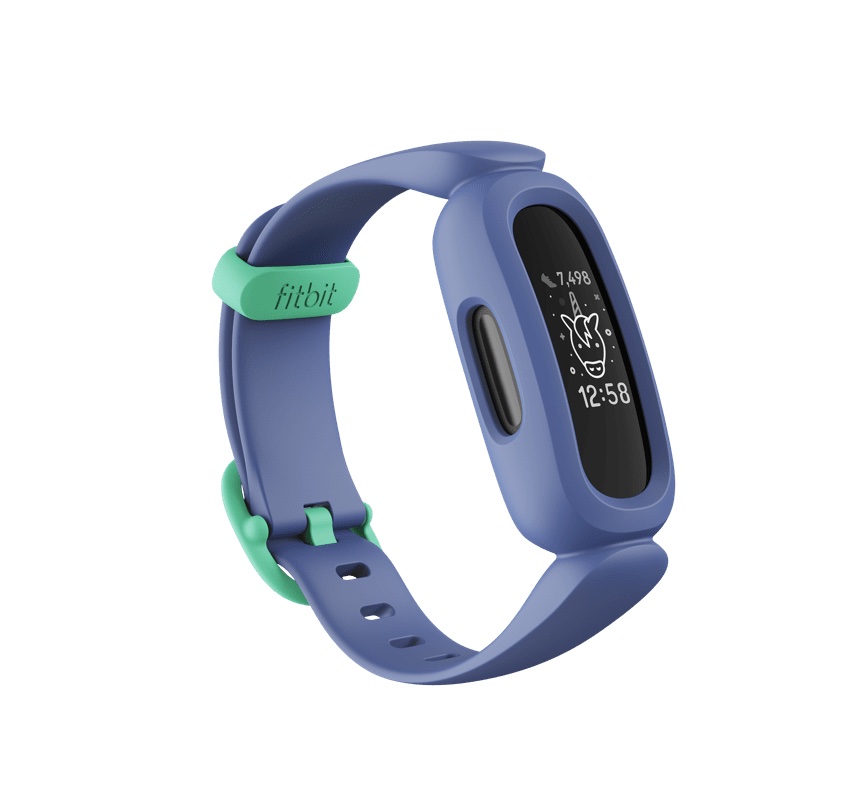 Fitbit Ace in blue. Fitness tracker for Kids.