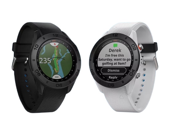 Garmin Approach S60 is available in both black and white