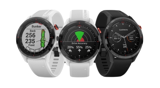Garmin Approach S62 is available in black and white.