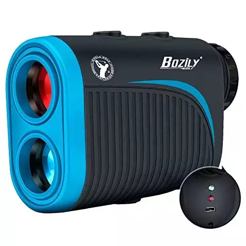 Bozily Rechargeable Golf Rangefinder With Slope