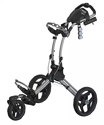 Rovic Clicgear Golf RV1S Swivel 3 Wheel Push Golf Trolley