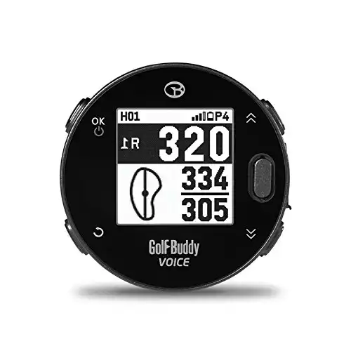 GolfBuddy Voicex Easy-to-Use Smart Talking Golf GPS