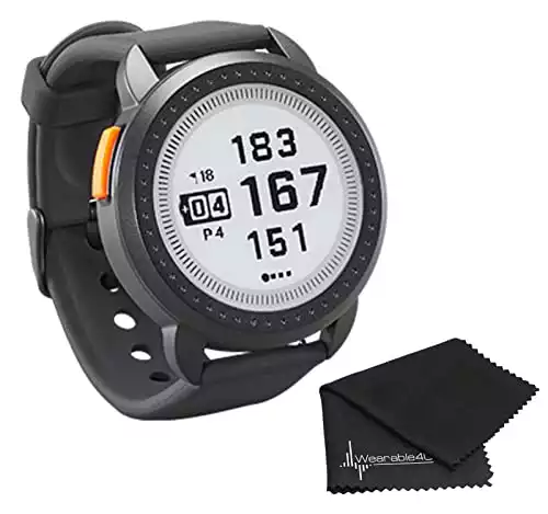 Bushnell iON Edge Golf GPS Watch Black with 38,000 Courses and auto-Course Recognition, GreenView with Wearable4U
