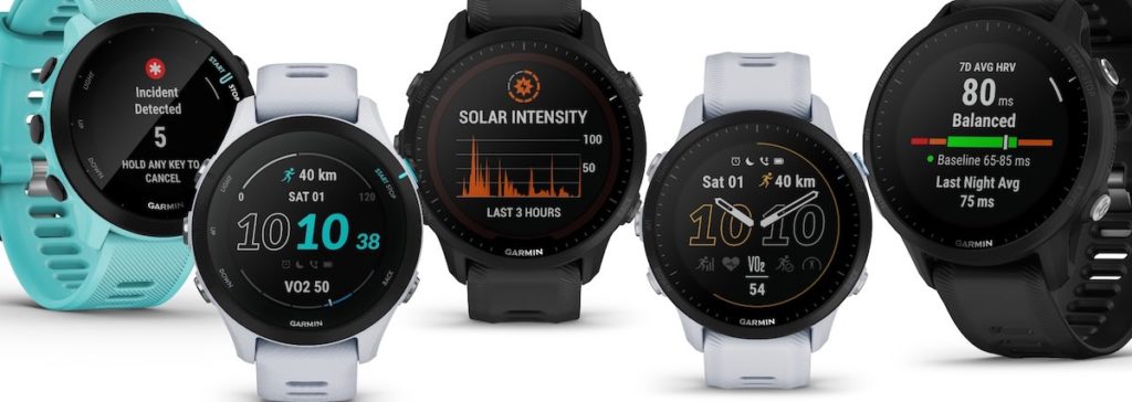 Overview of Garmin smartwatch models. Image source: Runningxpert.